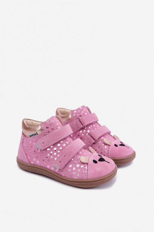 Roze kinderschoenen met hartjes Bartek 8631965