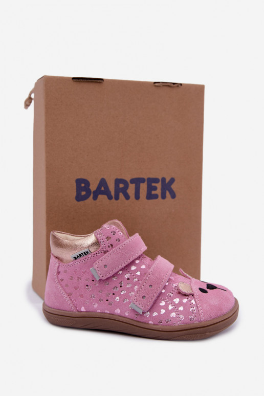 Roze kinderschoenen met hartjes Bartek 8631965