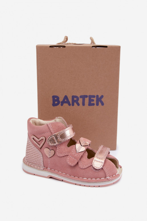 Damesandalen voor kinderen Bartek 8550069 in roze