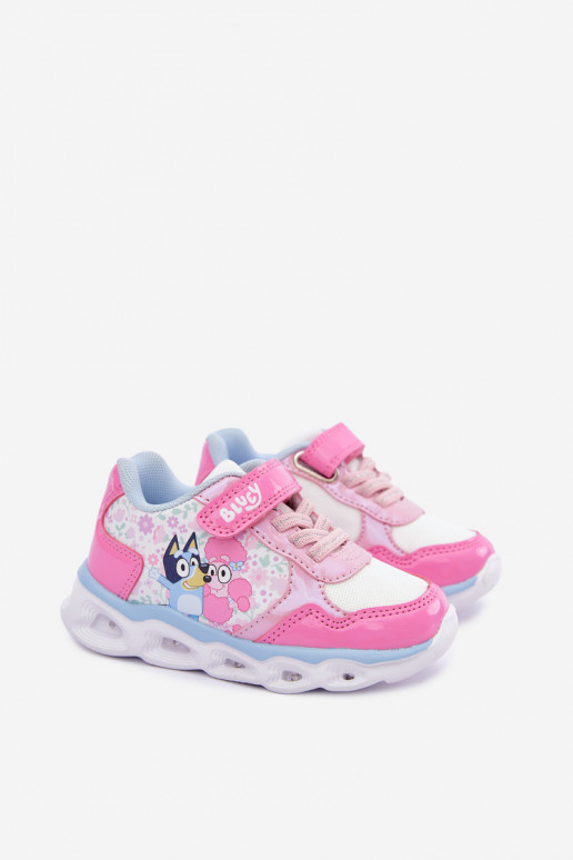 Kindersneakers Bluey met glinsterende zool 8704215 in roze