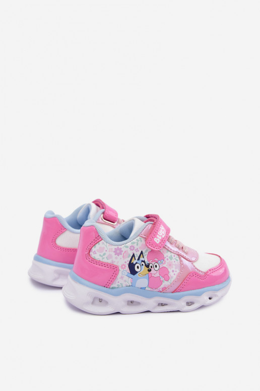 Kindersneakers Bluey met glinsterende zool 8704215 in roze