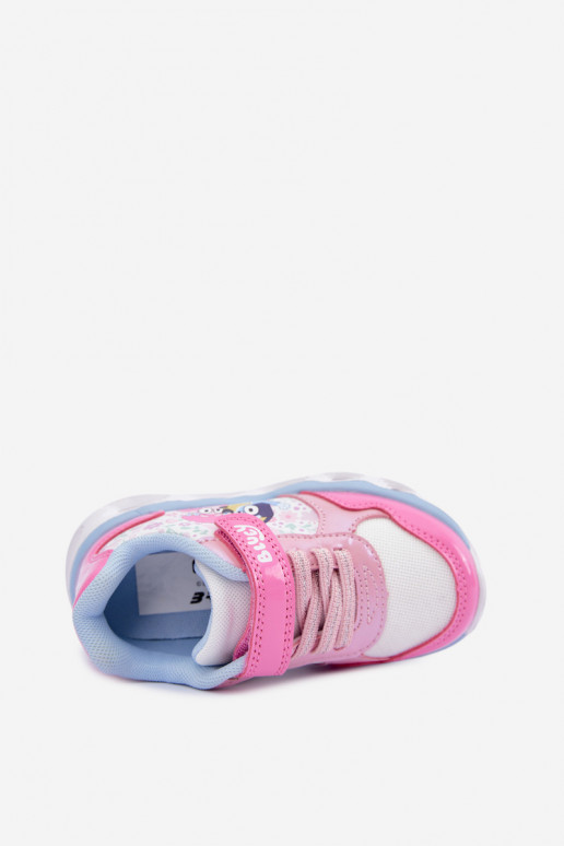 Kindersneakers Bluey met glinsterende zool 8704215 in roze