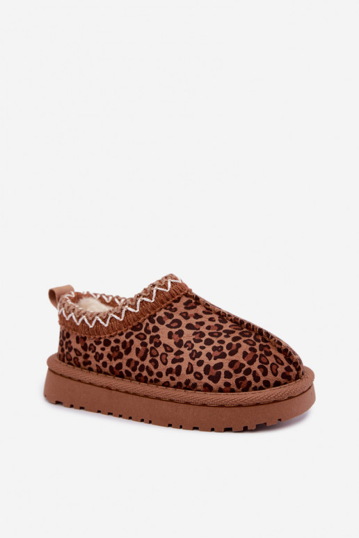 Kindersneeuwlaarzen met leopardprint Ysmerine
