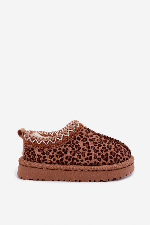 Kindersneeuwlaarzen met leopardprint Ysmerine