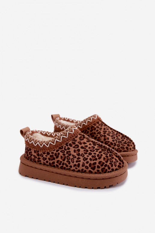 Kindersneeuwlaarzen met leopardprint Ysmerine