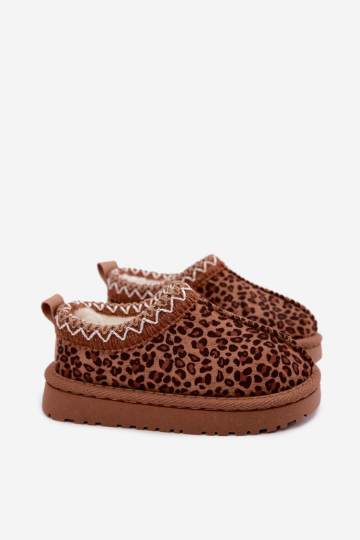 Kindersneeuwlaarzen met leopardprint Ysmerine
