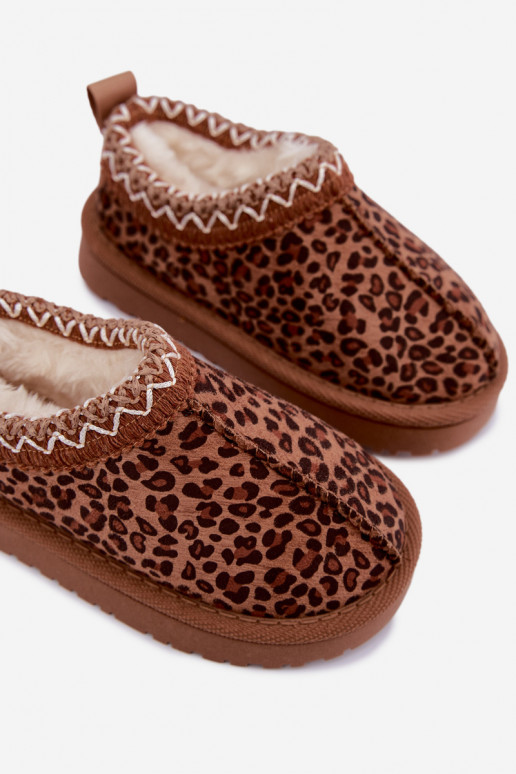 Kindersneeuwlaarzen met leopardprint Ysmerine