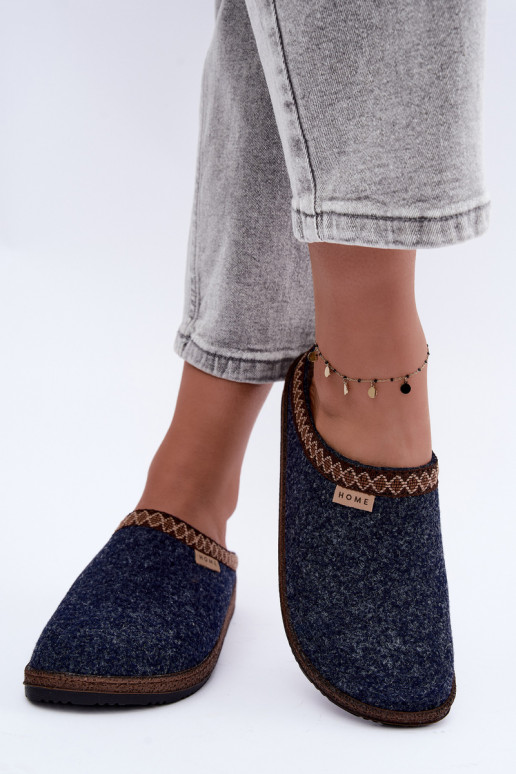 Dameslippers Inblu NL000009 donkerblauw