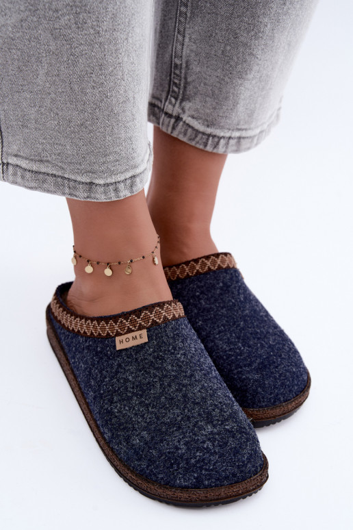 Dameslippers Inblu NL000009 donkerblauw