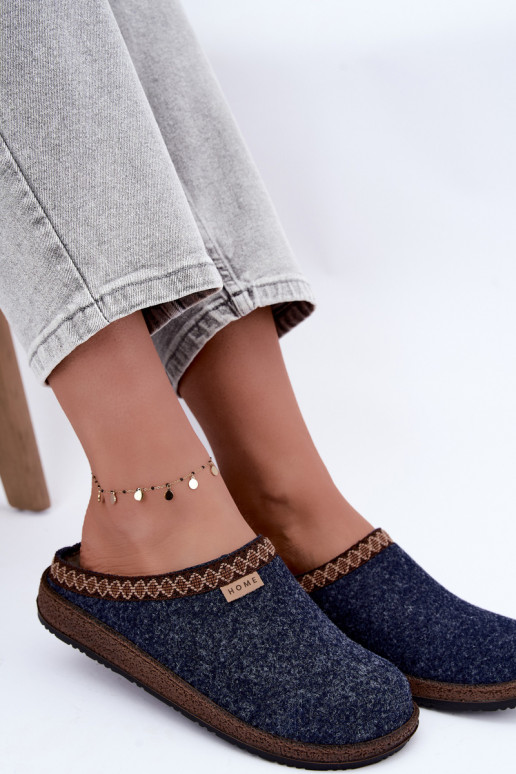 Dameslippers Inblu NL000009 donkerblauw