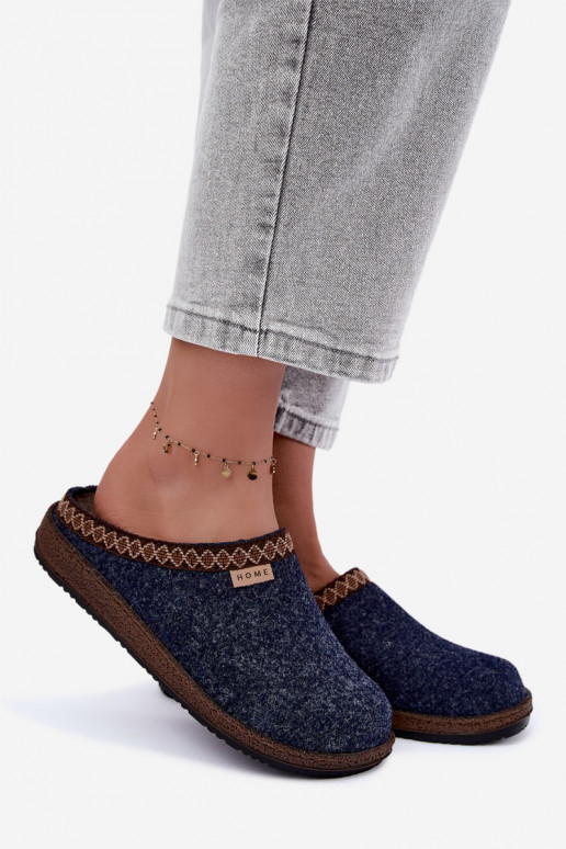 Dameslippers Inblu NL000009 donkerblauw
