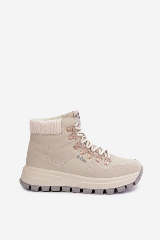 geïsoleerde damesschoenen Lee Cooper LCJ-26-03-4525 in grijs
