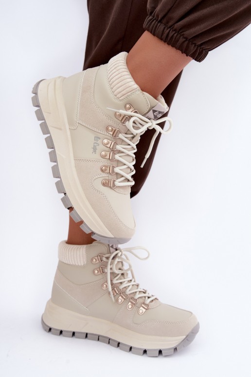 geïsoleerde damesschoenen Lee Cooper LCJ-26-03-4525 in grijs