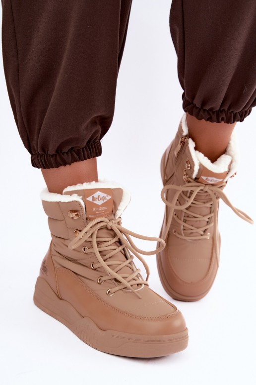veterschoenen voor de sneeuw Lee Cooper LCJ-44-4565 in bruin