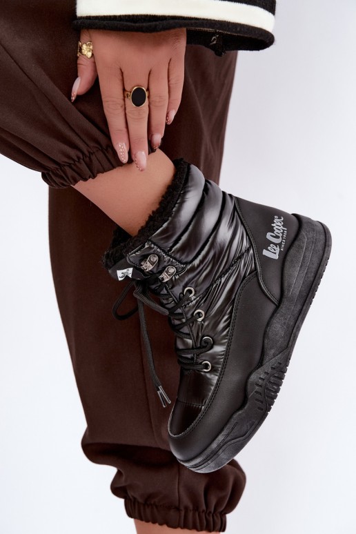 veterschoenen voor de sneeuw Lee Cooper LCJ-44-4562 in zwart