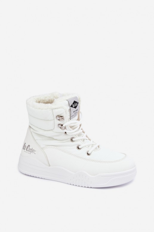 veterschoenen voor de sneeuw Lee Cooper LCJ-44-4563 in wit