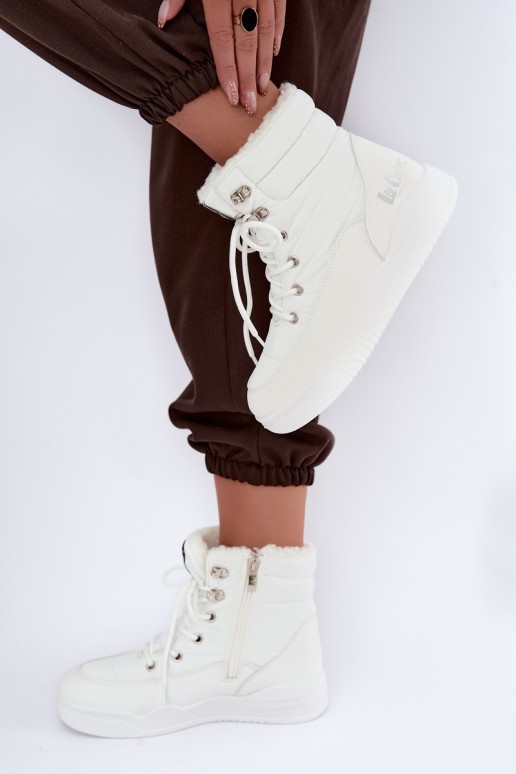 veterschoenen voor de sneeuw Lee Cooper LCJ-44-4563 in wit