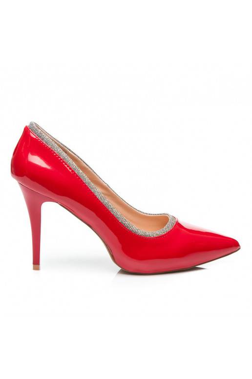 Rode schoenen GLOSSY 58248R / S1-35P