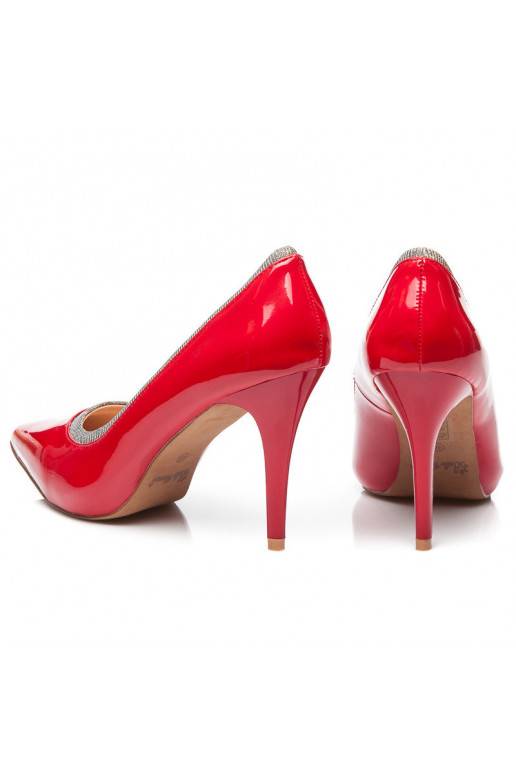 Rode schoenen GLOSSY 58248R / S1-35P