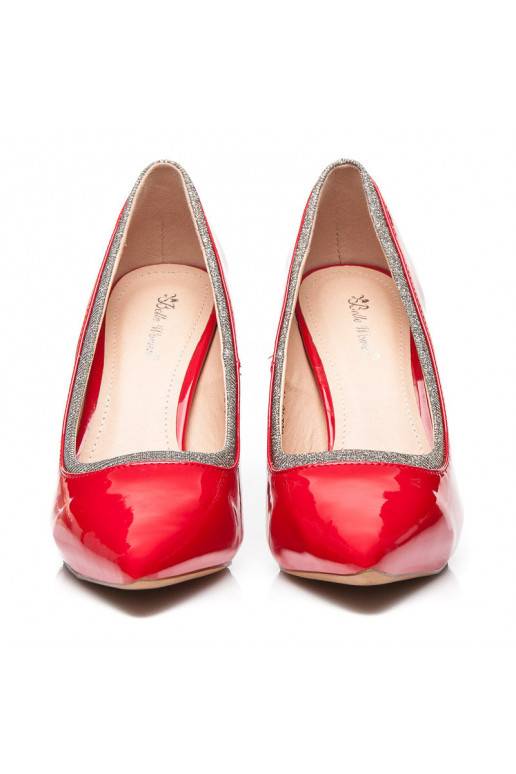Rode schoenen GLOSSY 58248R / S1-35P