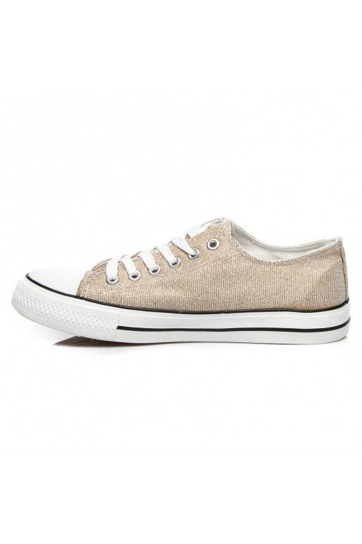 Glitter versierde sneakers Princess Gold BL42GO
