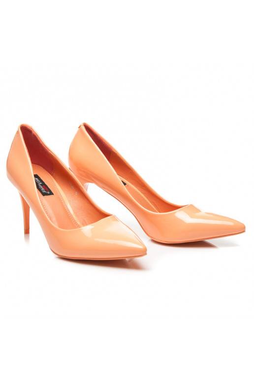 Klassieke perzikkleurige schoenen YES-366-1OR  - 5 Klassieke perzikkleurige schoenen YES-366-1OR  - 5