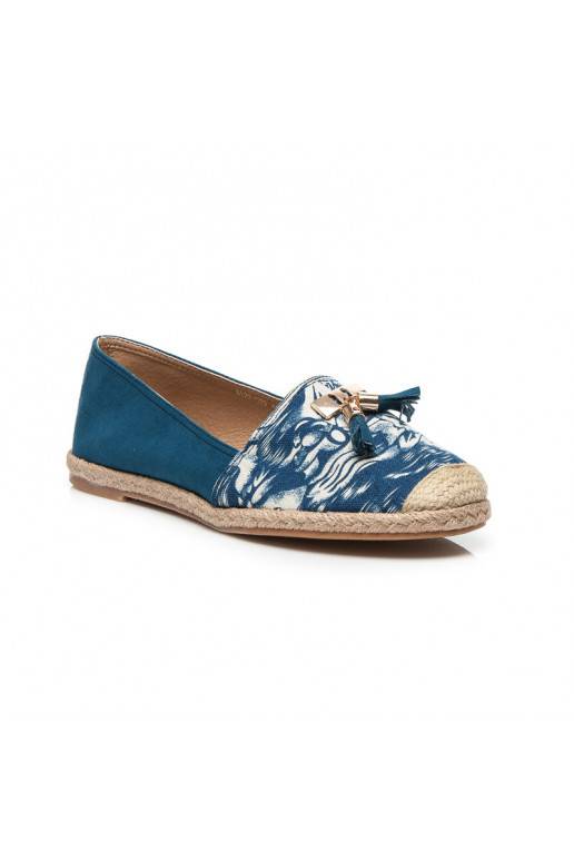 Espadrilles "Jeans Blauw Suede" BL22-520BL  - 3 Espadrilles "Jeans Blauw Suede" BL22-520BL  - 3