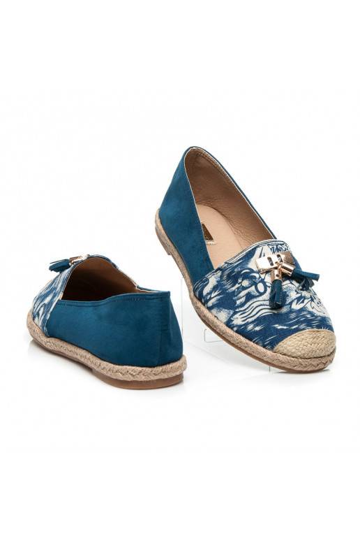 Espadrilles "Jeans Blauw Suede" BL22-520BL  - 5 Espadrilles "Jeans Blauw Suede" BL22-520BL  - 5