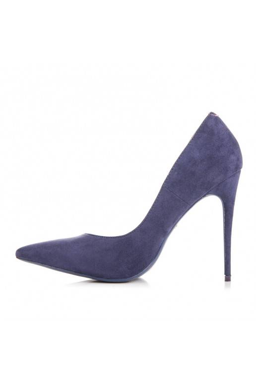 Indigo hoge hakken schoenen BETLER 5005-33D.PU