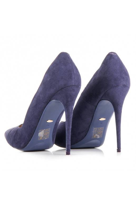 Indigo hoge hakken schoenen BETLER 5005-33D.PU