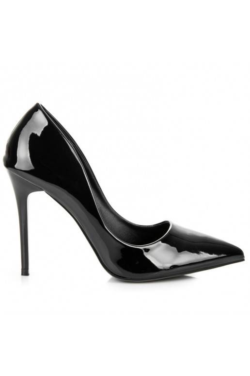 Zwarte lakschoenen met hoge hakken  - 3 Zwarte lakschoenen met hoge hakken  - 3
