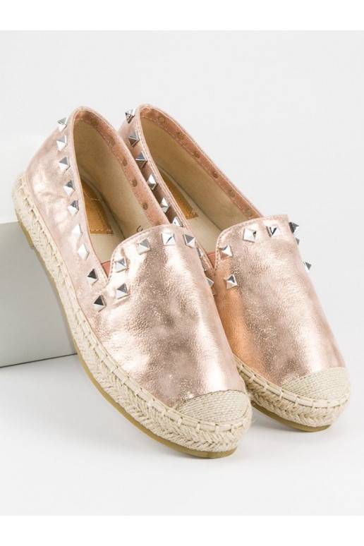 Forever Folie Rivet-espadrilles in roségoud LX164CHA  - 5 Forever Folie Rivet-espadrilles in roségoud LX164CHA  - 5