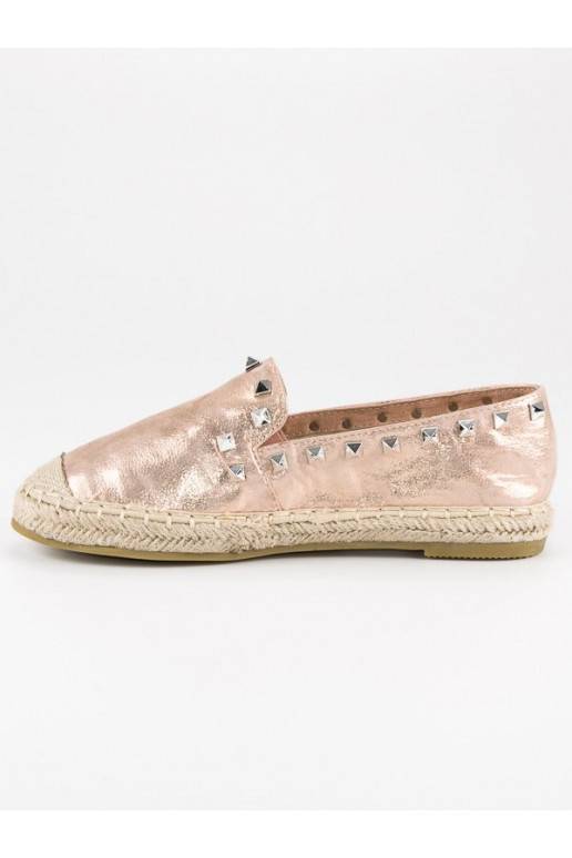 Forever Folie Rivet-espadrilles in roségoud LX164CHA  - 6 Forever Folie Rivet-espadrilles in roségoud LX164CHA  - 6