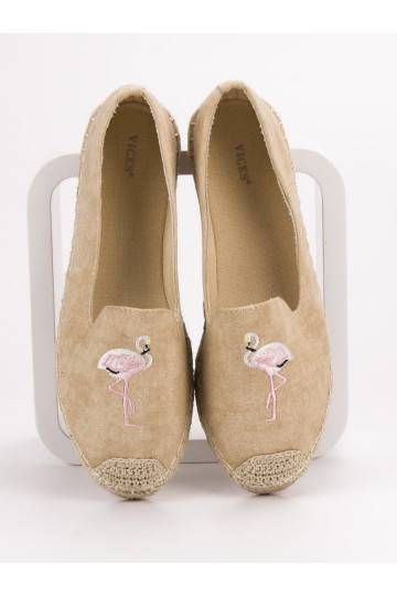 espadrilles met flamingo's VICES 1202-14BE  - 1 2
