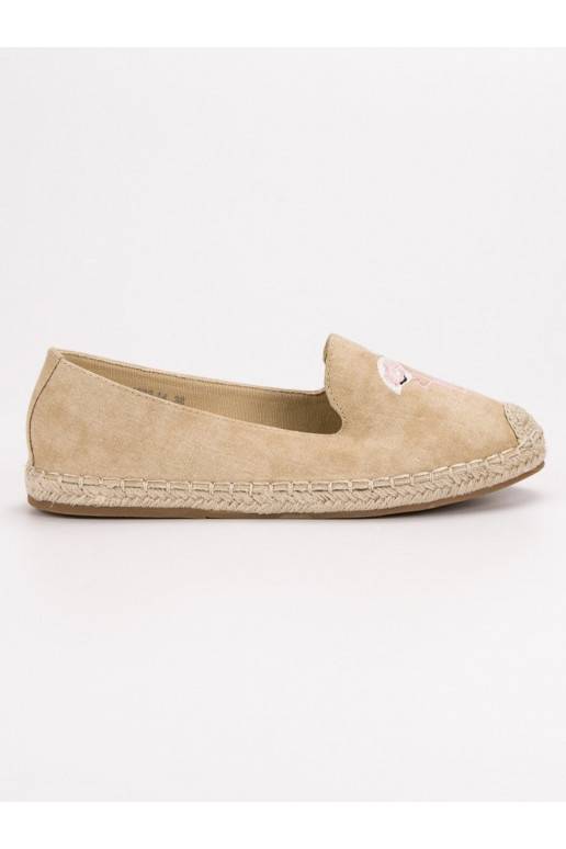 espadrilles met flamingo's VICES 1202-14BE  - 5 espadrilles met flamingo's VICES 1202-14BE  - 5