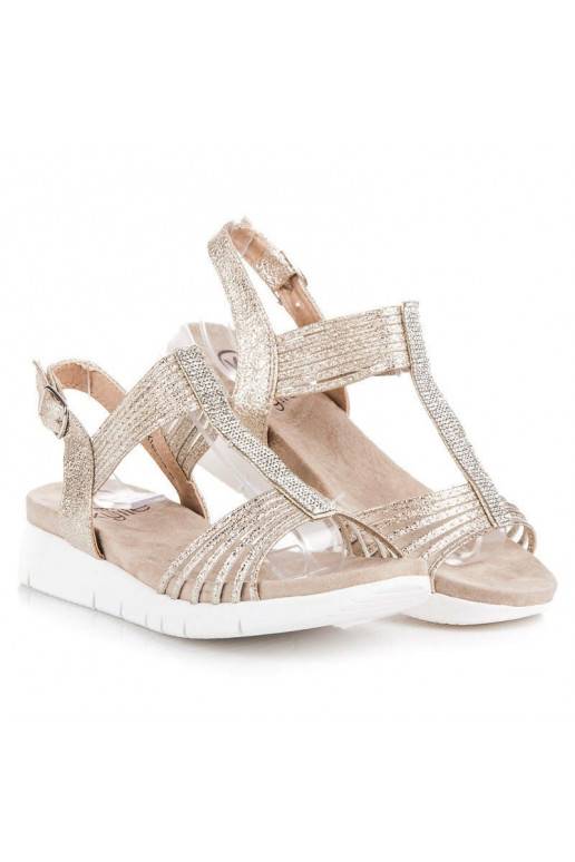 sandalen met glanzende oogjes K1820402OR  - 1 sandalen met glanzende oogjes K1820402OR  - 1