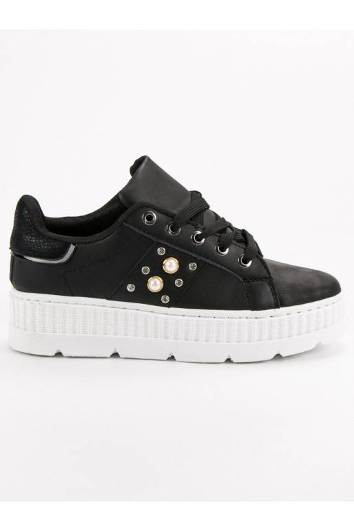 Zwarte platformschoenen  - 2 Zwarte platformschoenen  - 2