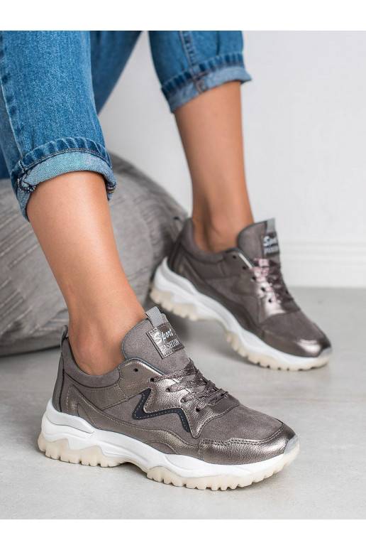 Grijze sportschoenen BRD9715GUN AX BOXING - 1 Grijze sportschoenen BRD9715GUN AX BOXING - 1