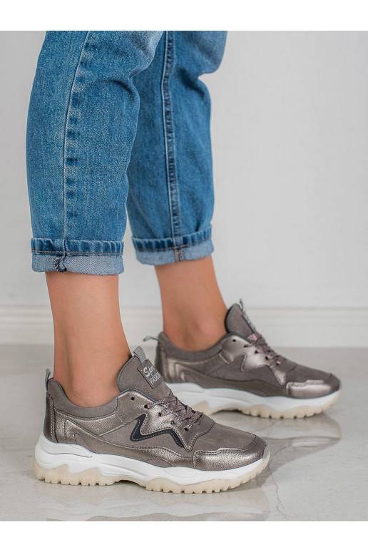 Grijze sportschoenen BRD9715GUN AX BOXING - 2 Grijze sportschoenen BRD9715GUN AX BOXING - 2