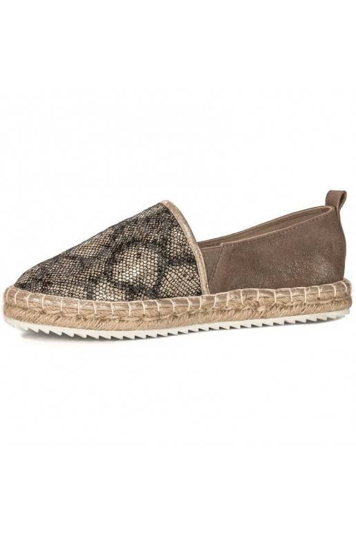 Espadrilles in goudkleur Big Star BAT_FF274A515 GOLD Big Star - 4 Espadrilles in goudkleur Big Star BAT_FF274A515 GOLD Big Star - 4