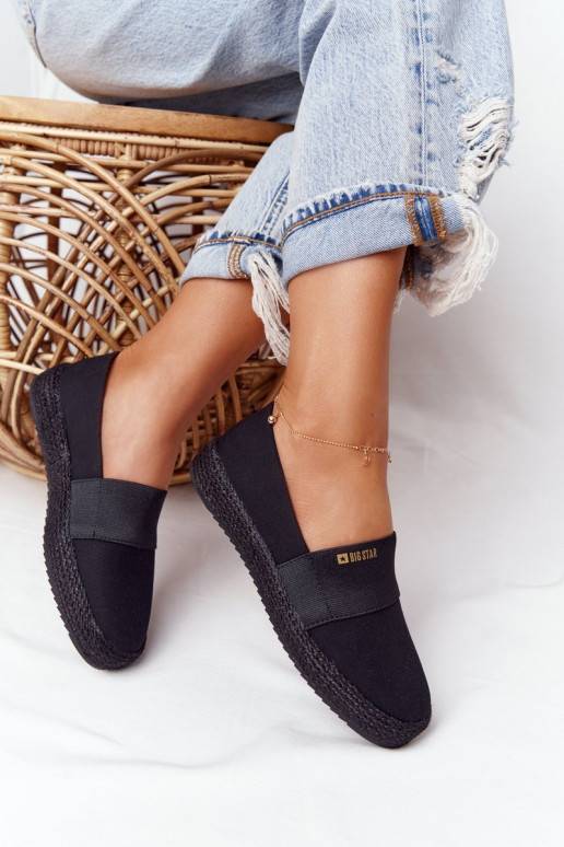 Zwarte espadrilles Zwarte espadrilles