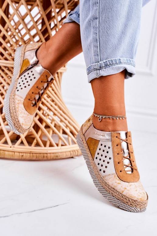 Gele eco leren schoenen Gele eco leren schoenen