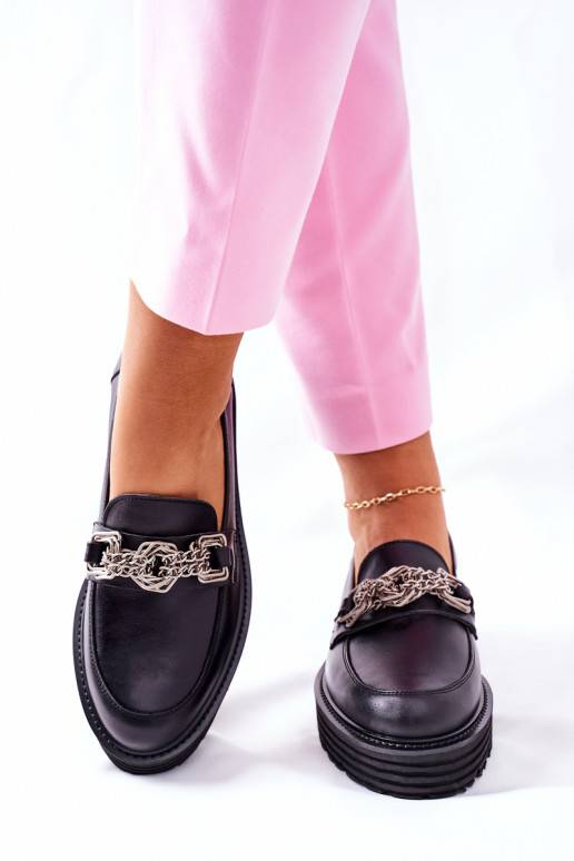 Klassieke schoenen in het zwart Klassieke schoenen in het zwart