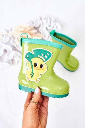 Rubberen kinderschoenen in...