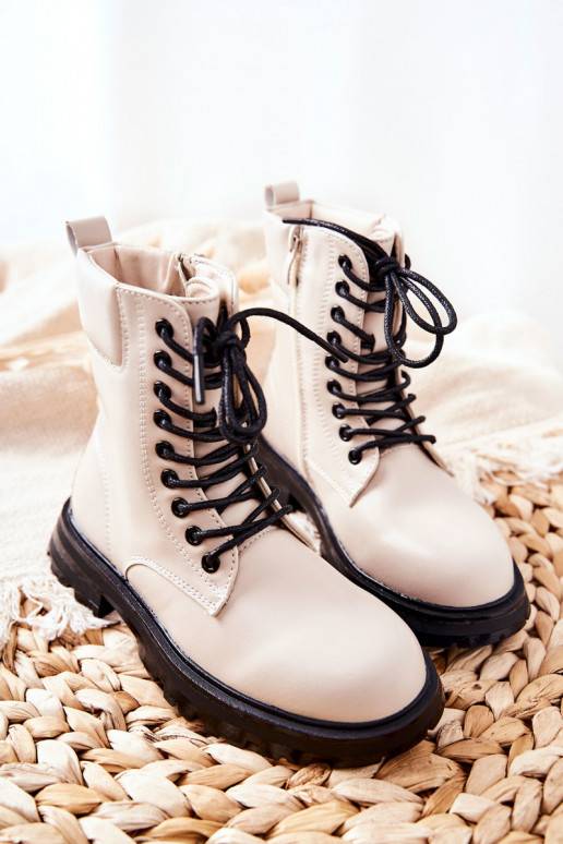 Klassiek model kinderlaarzen met... Klassiek model kinderlaarzen met...