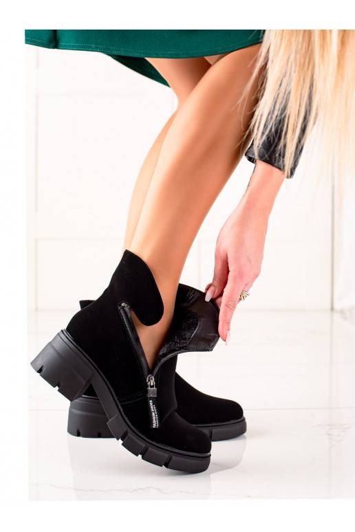 Zwarte laarzen Zwarte laarzen