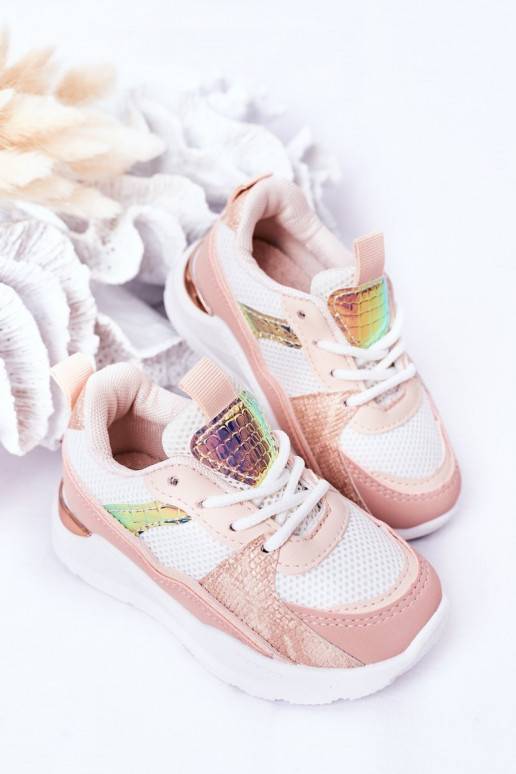 Roze Game Time kindersneakers Roze Game Time kindersneakers