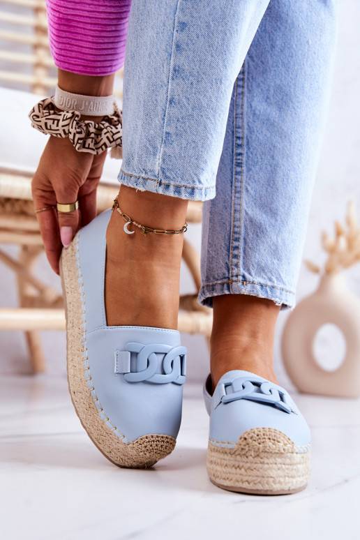 Klassieke espadrilles met plateau in... Klassieke espadrilles met plateau in...