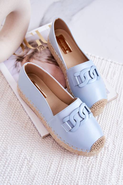 Klassieke espadrilles met plateau in... Klassieke espadrilles met plateau in...