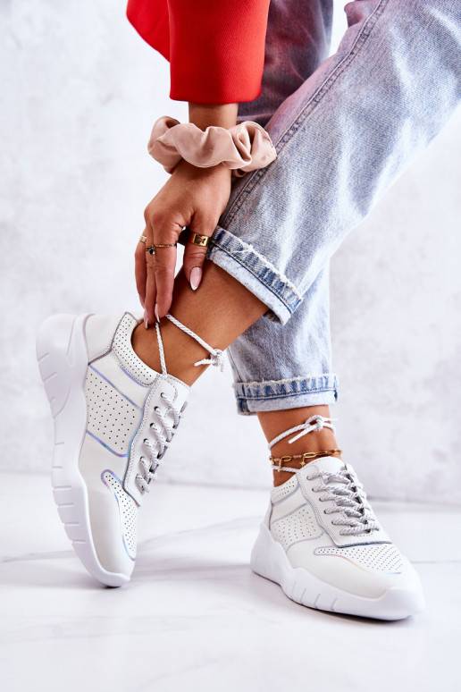 Sneakers model schoenen in witte... Sneakers model schoenen in witte...